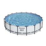 Bestway Steel Pro Frame rodinný bazén 549 x 122 cm + kartušová filtrácia a schodíky (56462)